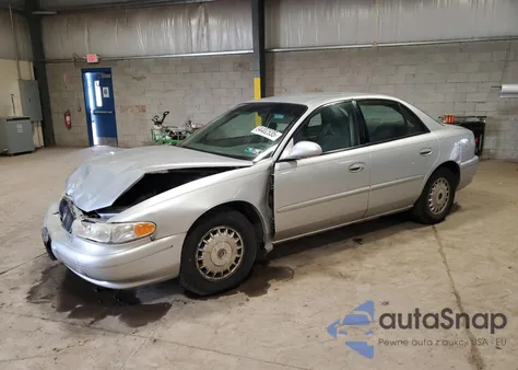 2003 Buick Century Custom from USA, damaged, VIN 2G4WS52JX31197643